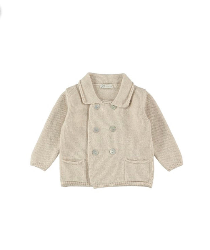 GIACCA BEIGE LANA