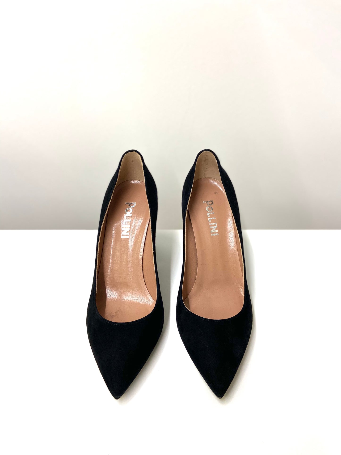 Decolletè tacco glitter