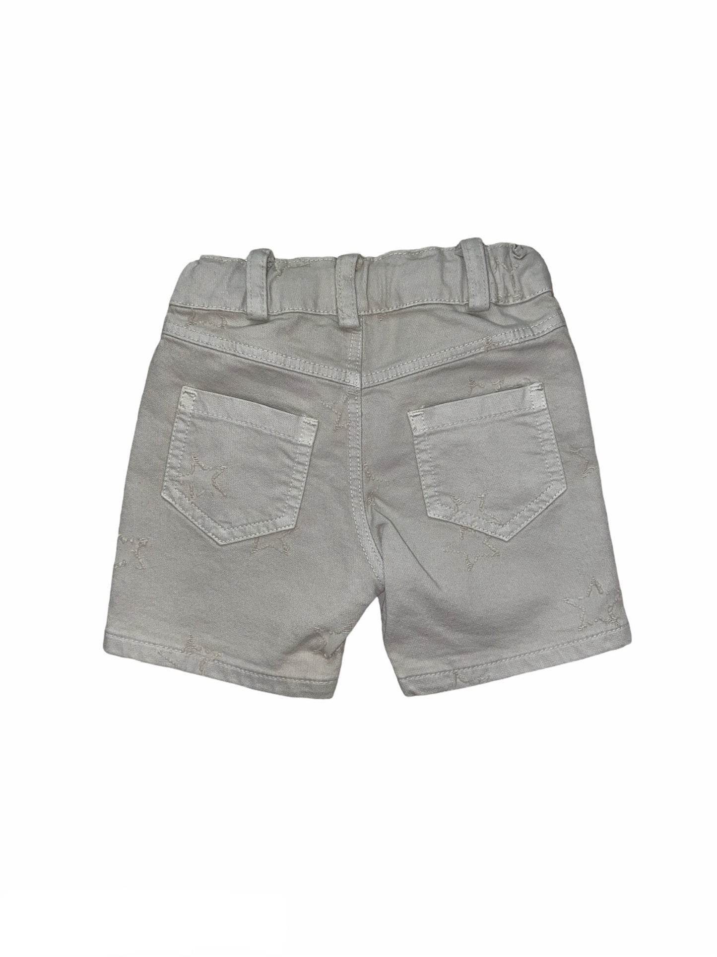 PANTALONCINO KAKI STELLE