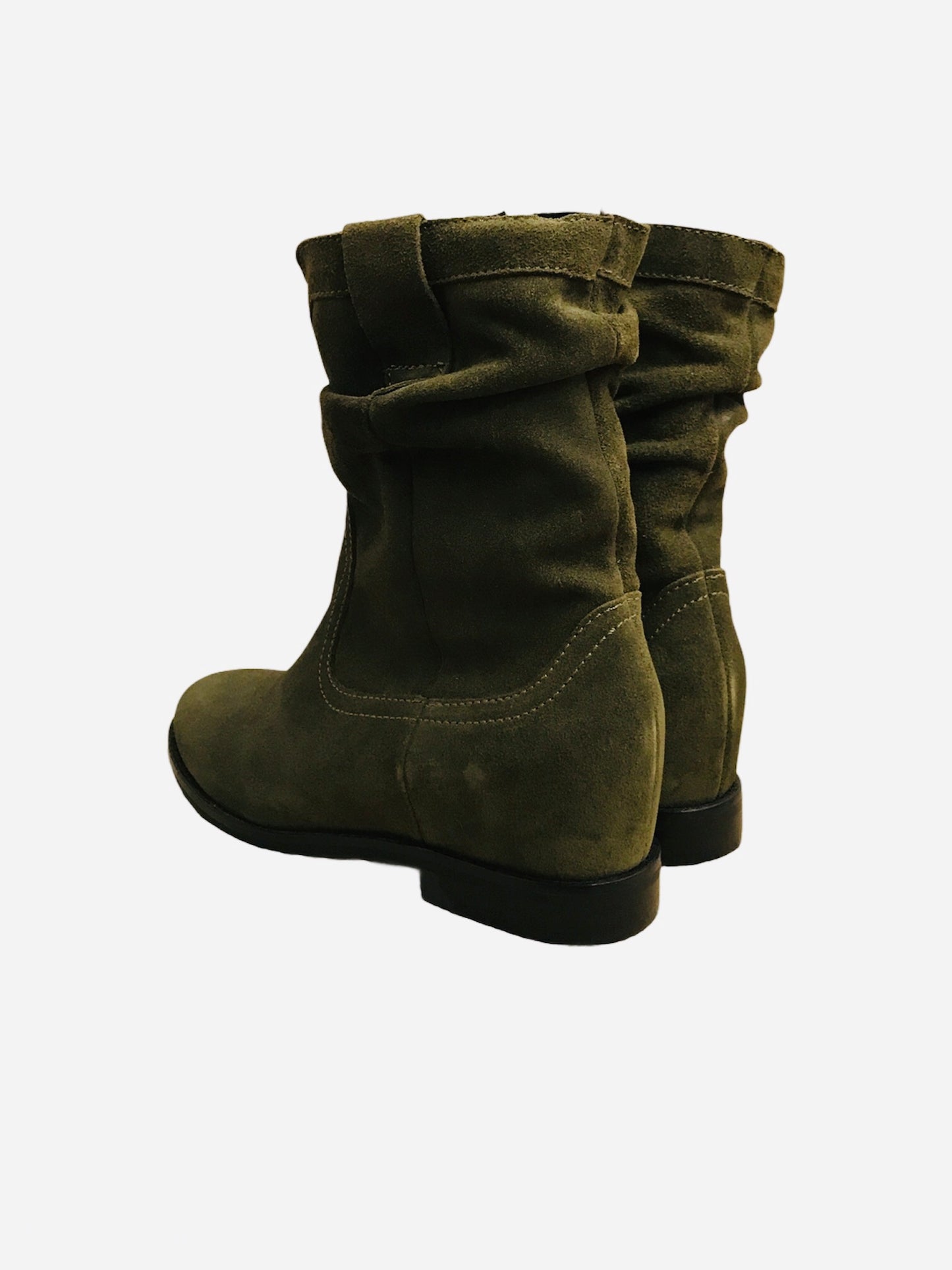 STIVALETTO CAMOSCIO LECCIO