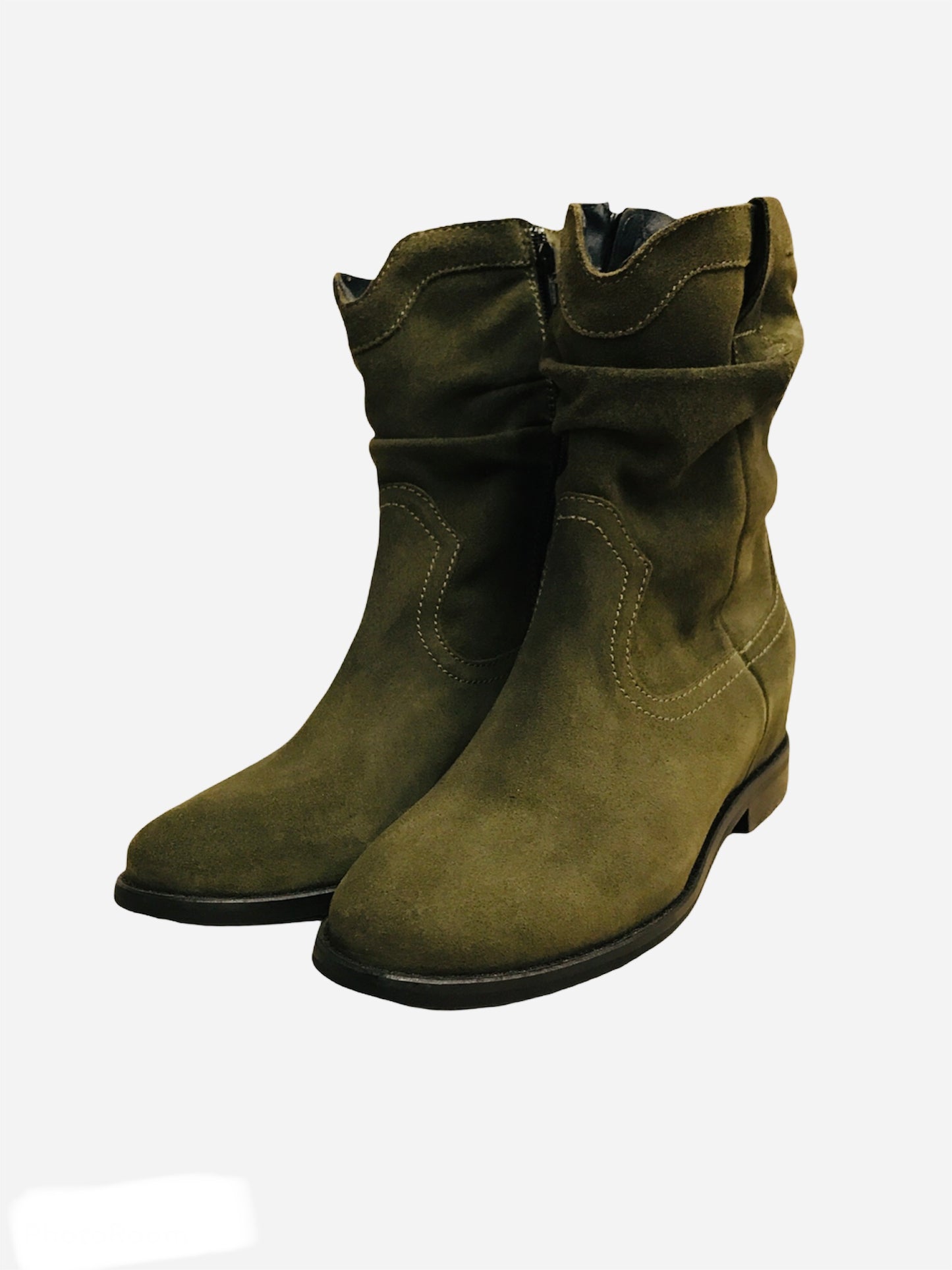 STIVALETTO CAMOSCIO LECCIO