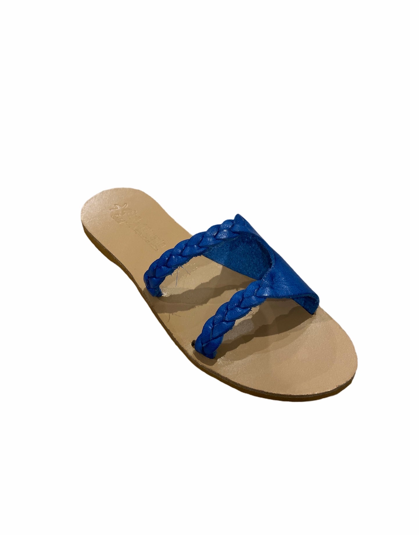 CIABATTINA TRECCIA BLU
