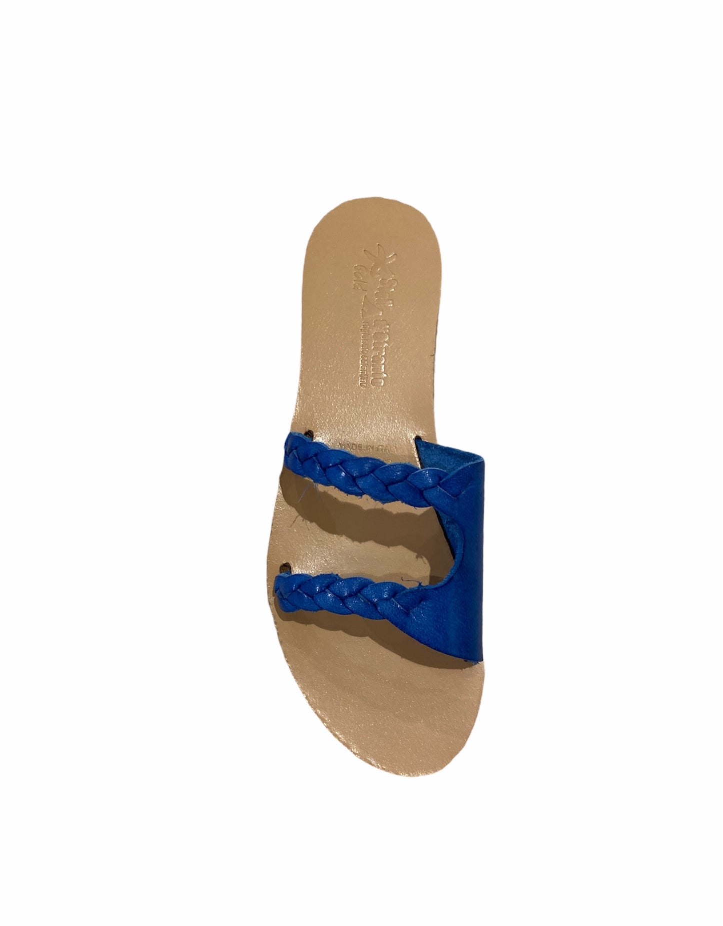CIABATTINA TRECCIA BLU