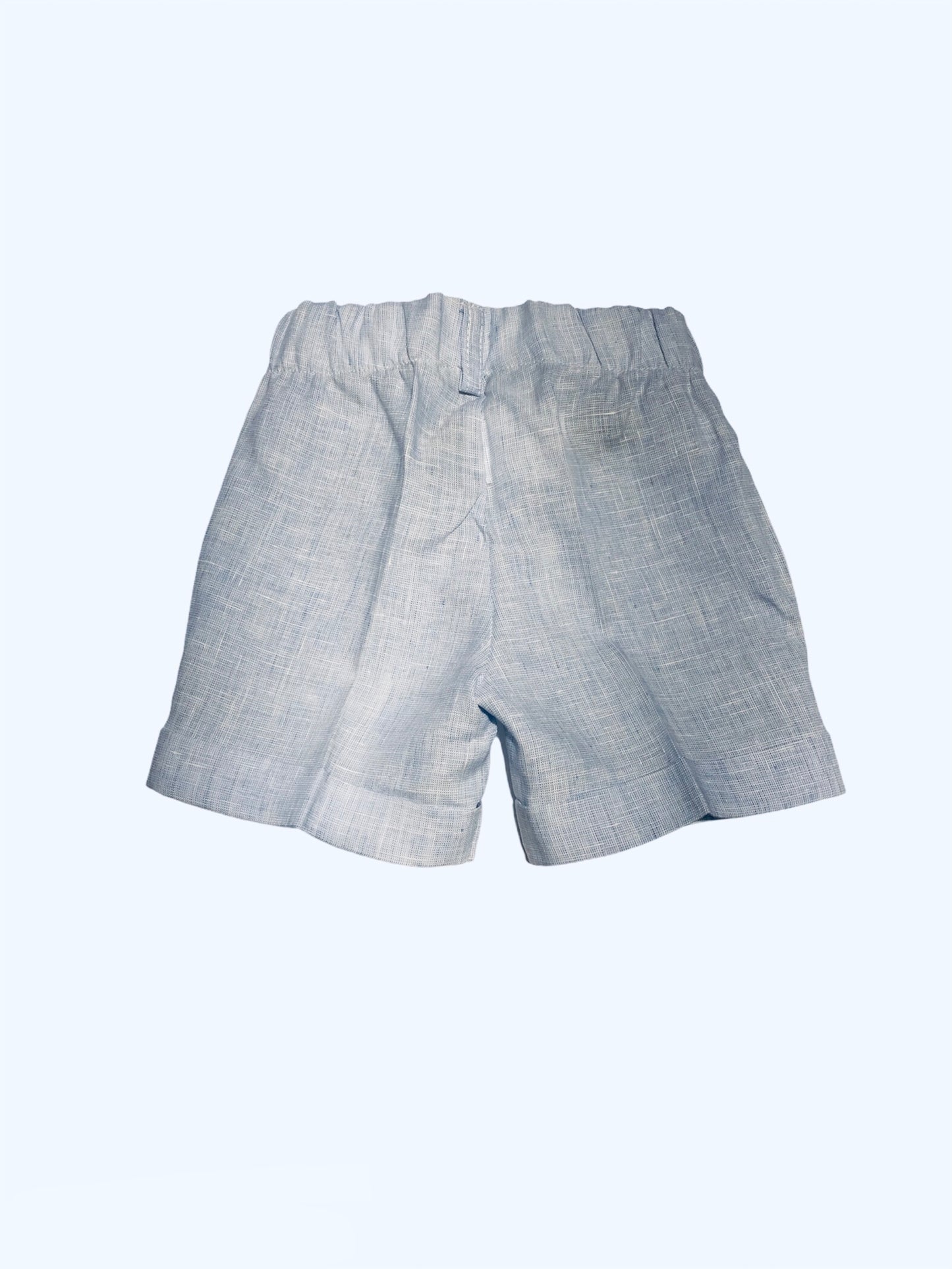 BERMUDA LINO AZZURRO