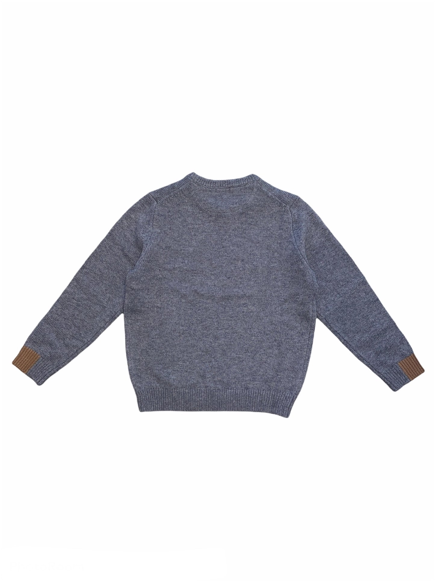 MAGLIONE GIROCOLLO GRIGIO