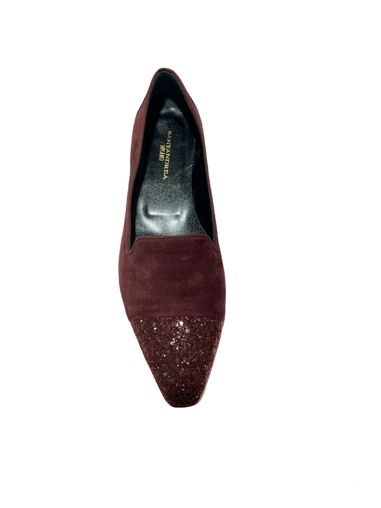 SCARPA CAMOSCIO TRAMONTO GLITTER