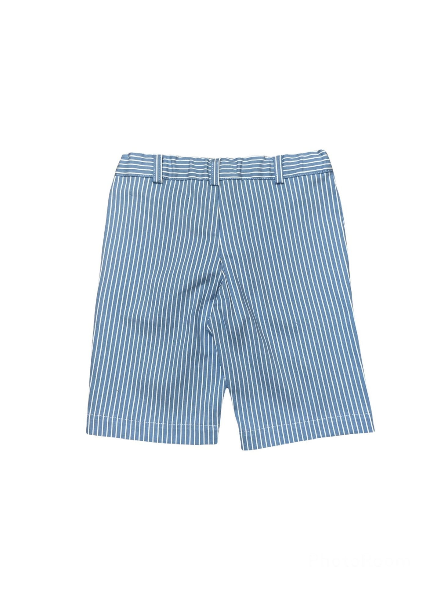 Bermuda cotone azzurro righe J.O. MILANO