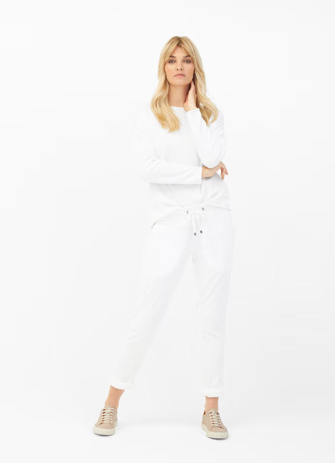 CATHY SWEATPANTS BIANCO