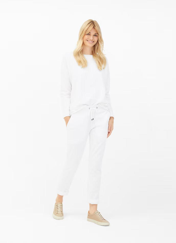 CATHY SWEATPANTS BIANCO