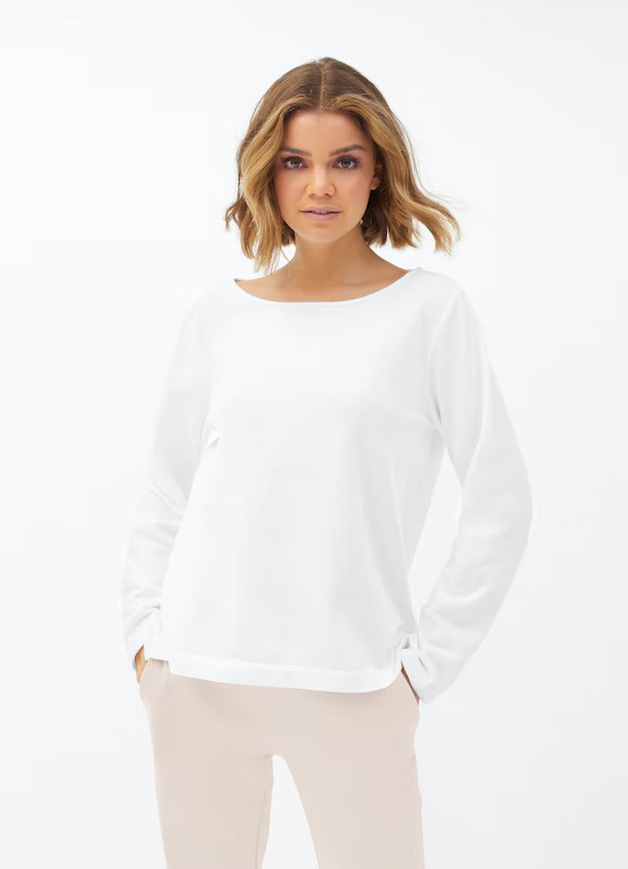 MAGLIA CARMEN BIANCO