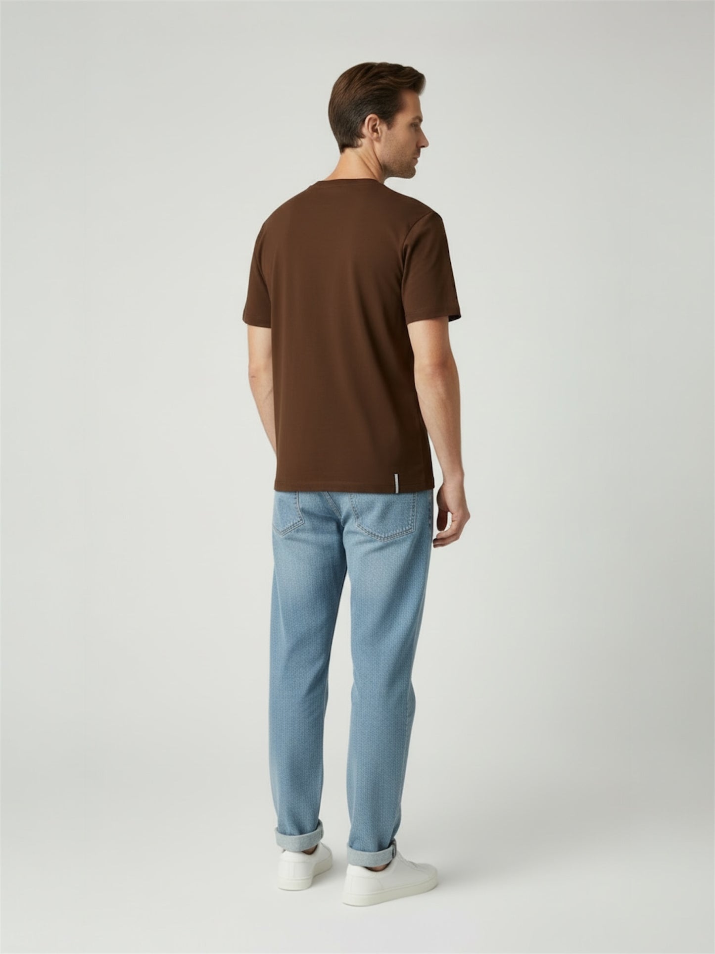 T-shirt Giro key marrone