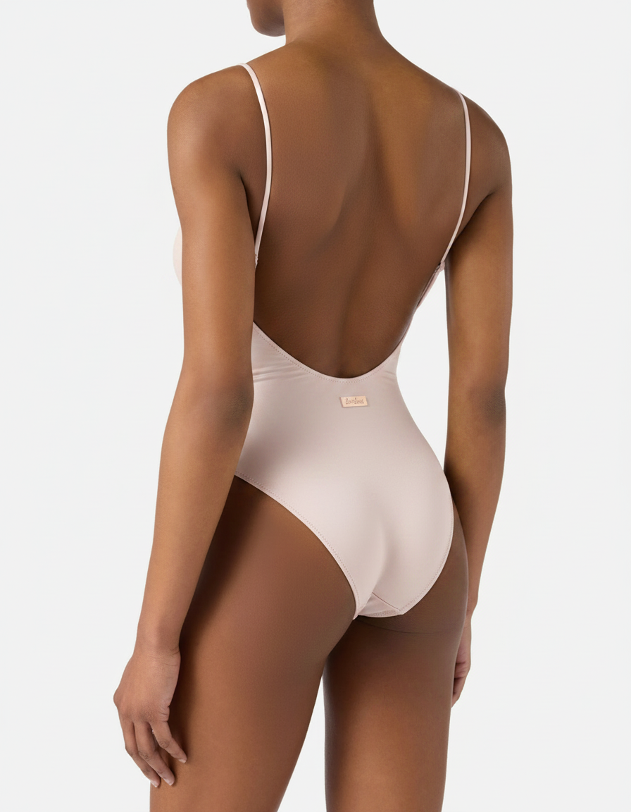 Intero rosa glossy Saint Barth