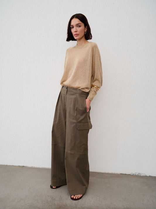 Maglia lurex gold