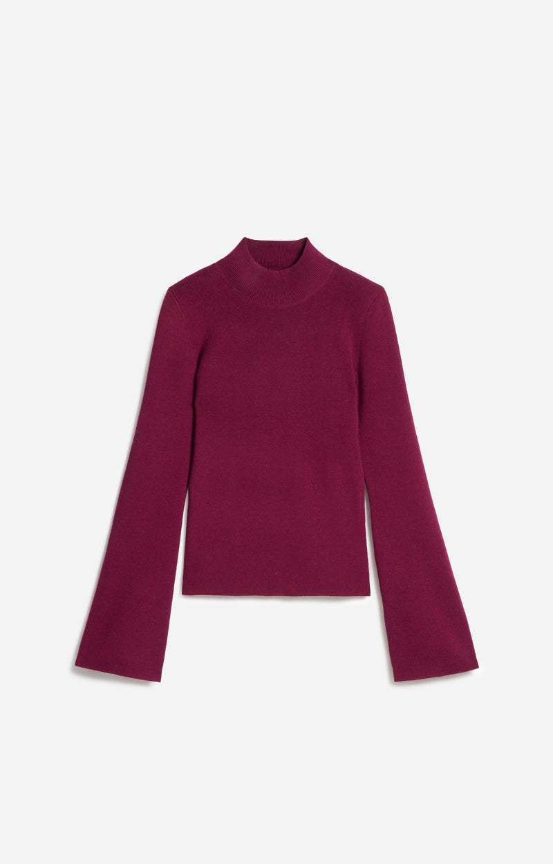 Maglia Francesca bordeaux