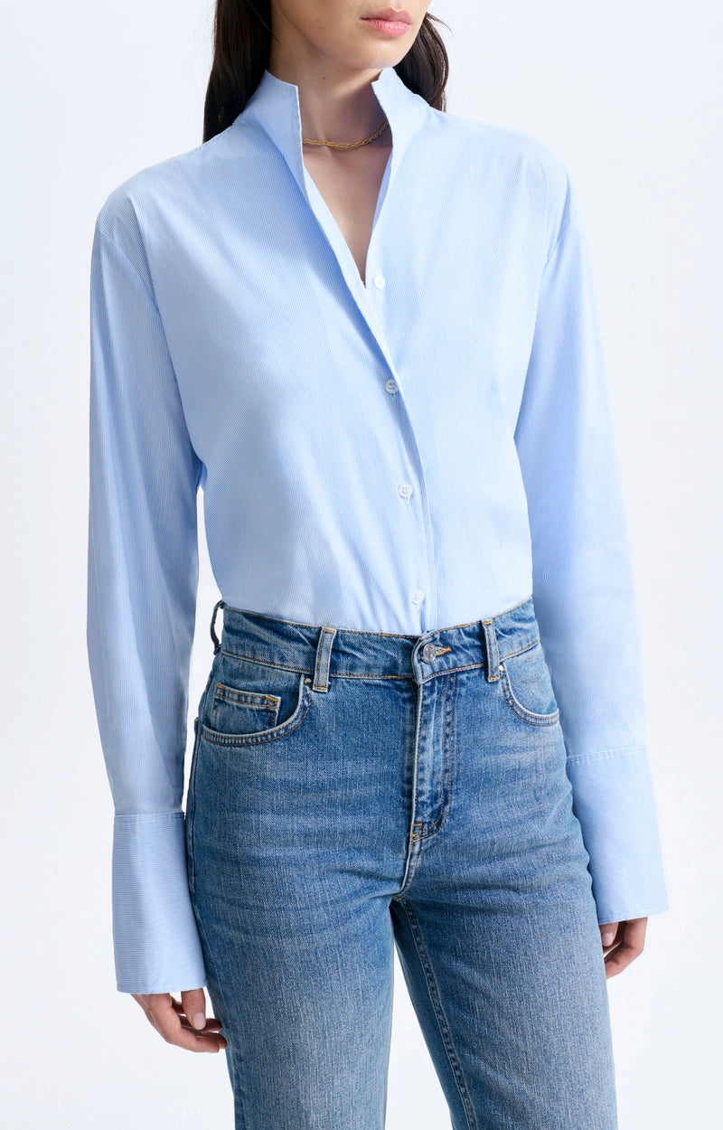 Hugo camicia righe azzurro Vanessa Bruno
