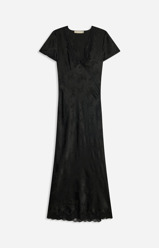 Abito nero Vanessa Bruno con pizzo