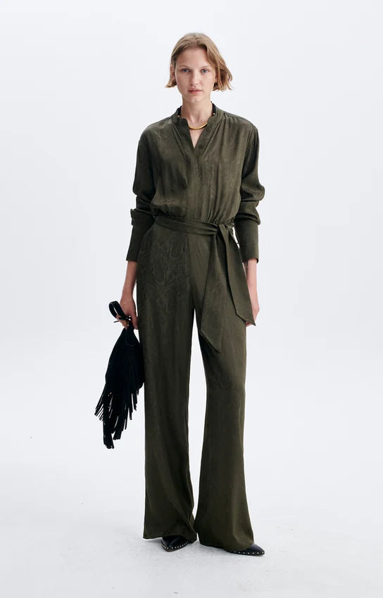 Tuta jacquard verde Vanessa Bruno