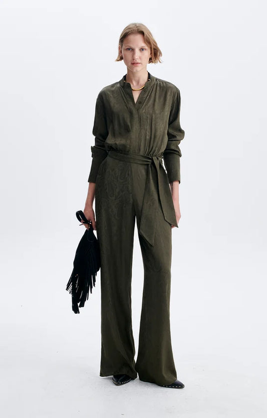 Tuta jacquard verde Vanessa Bruno