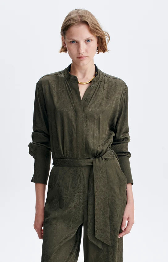 Tuta jacquard verde Vanessa Bruno