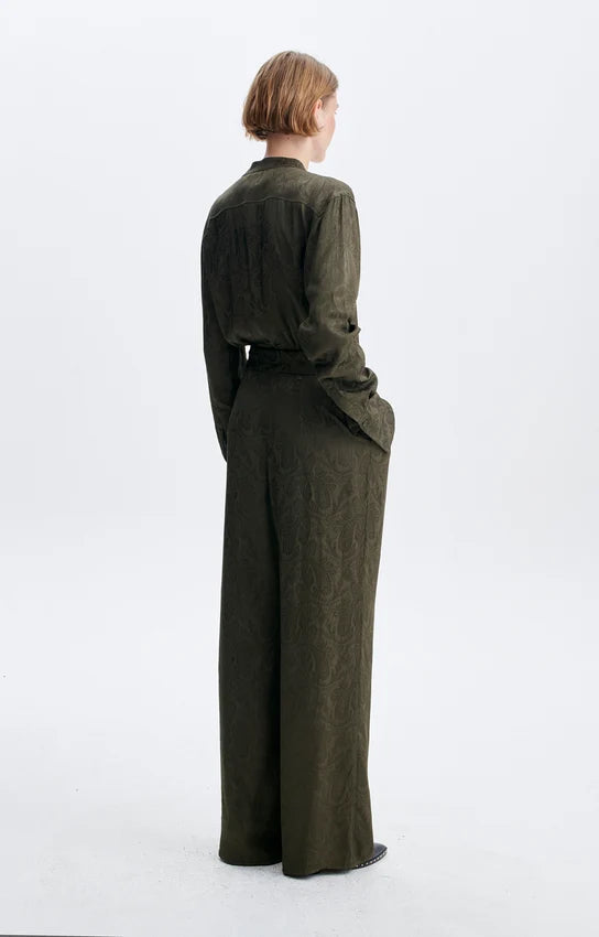 Tuta jacquard verde Vanessa Bruno