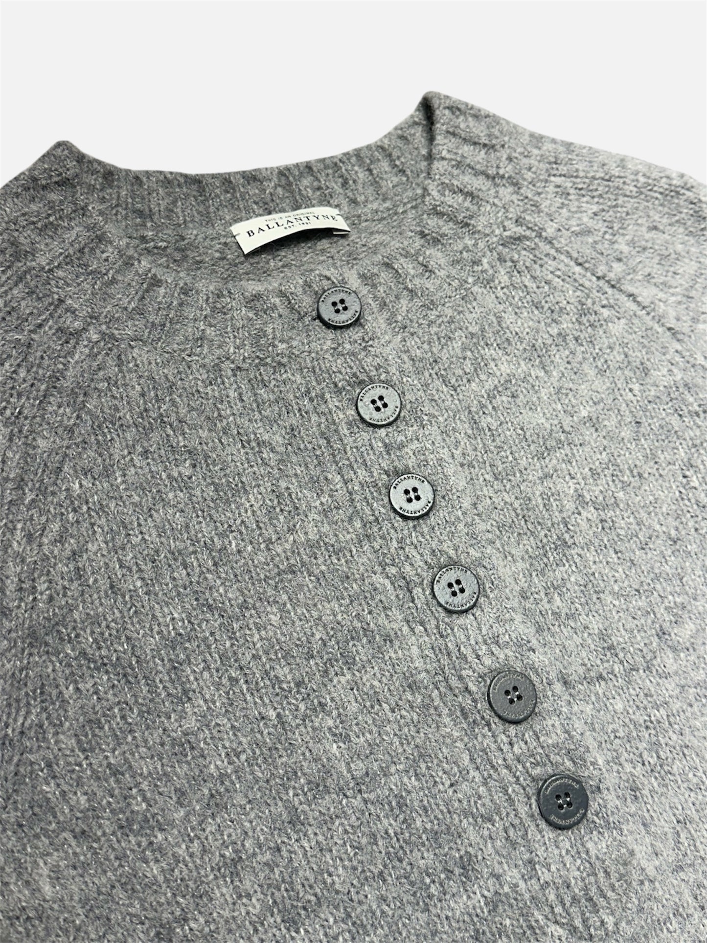 Maglia grigia abbottonata Ballantyne