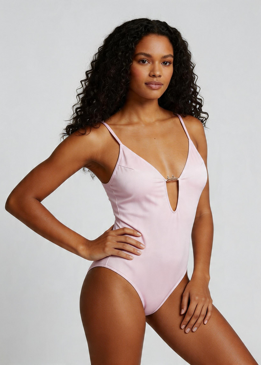 Intero rosa glossy Saint Barth