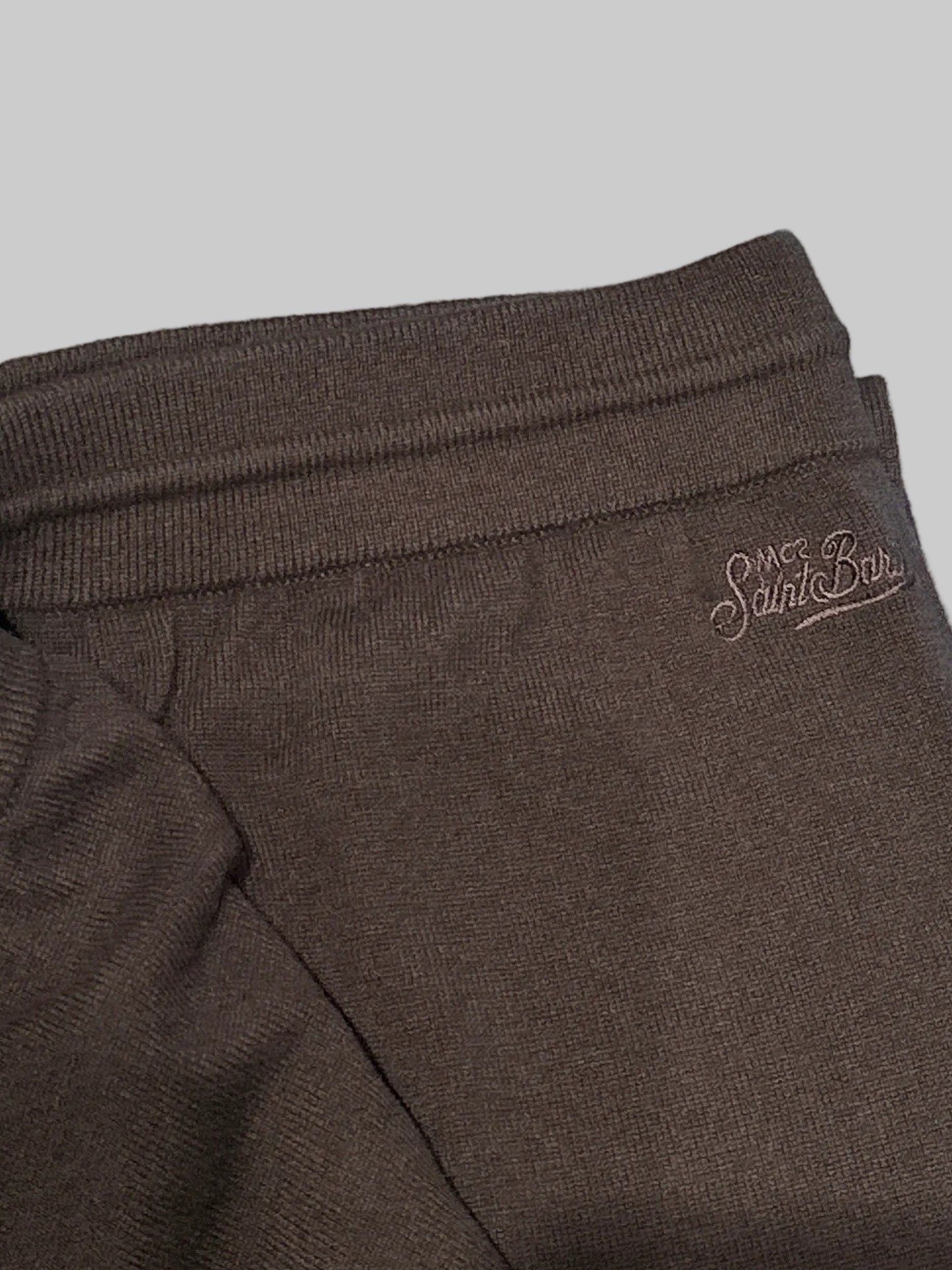 Pantalone lana blu Saint Barth