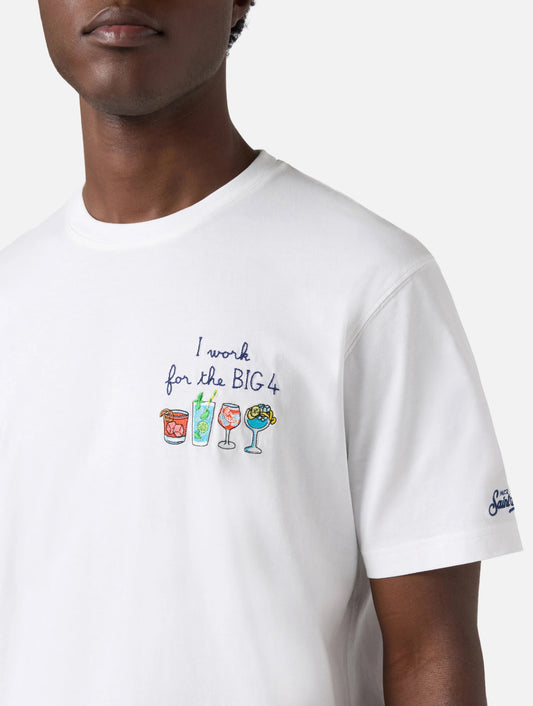 T-shirt Saint Barth Big 4
