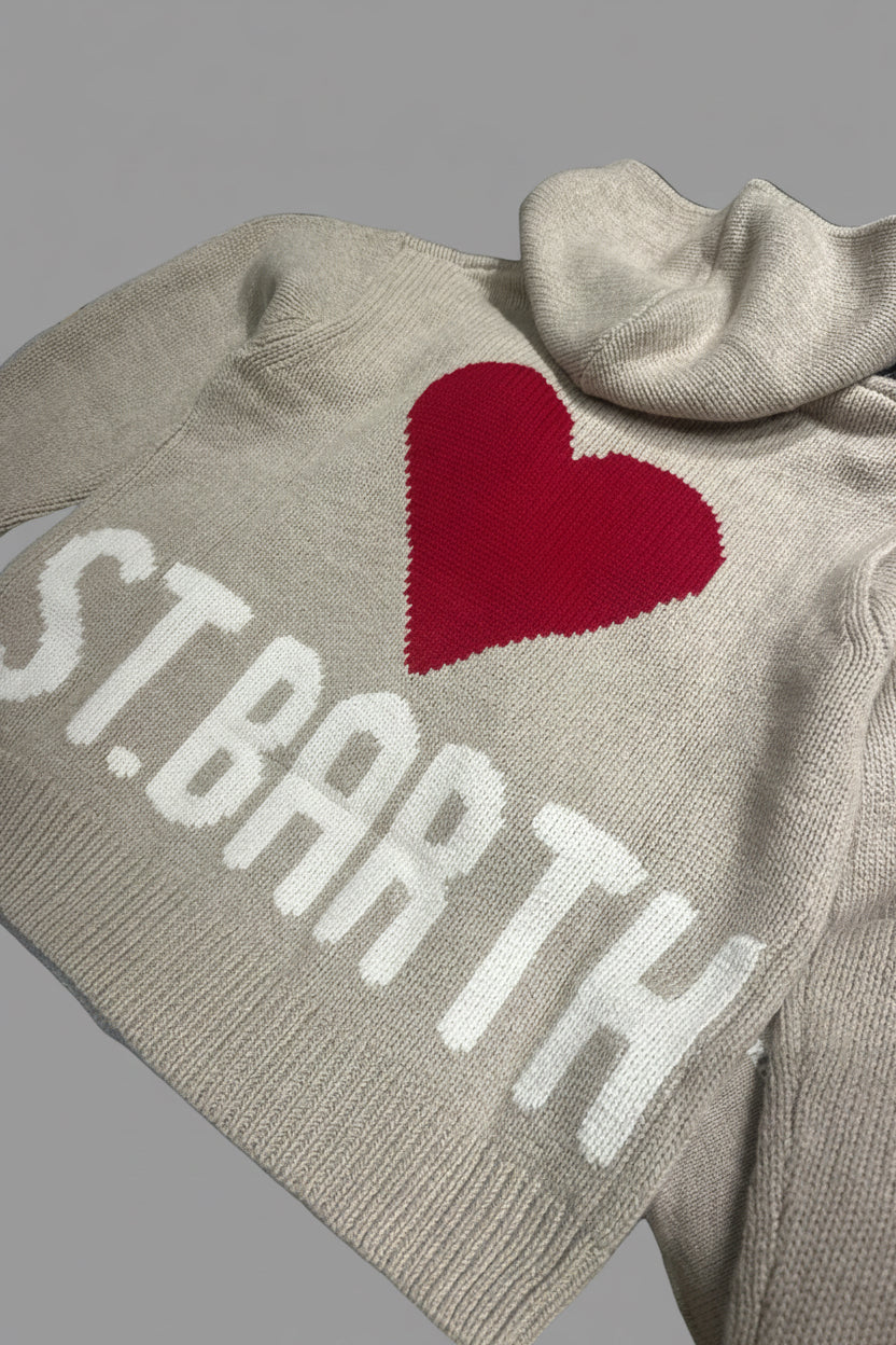 Cardigan Kyla Hoodie cuore St.Barth