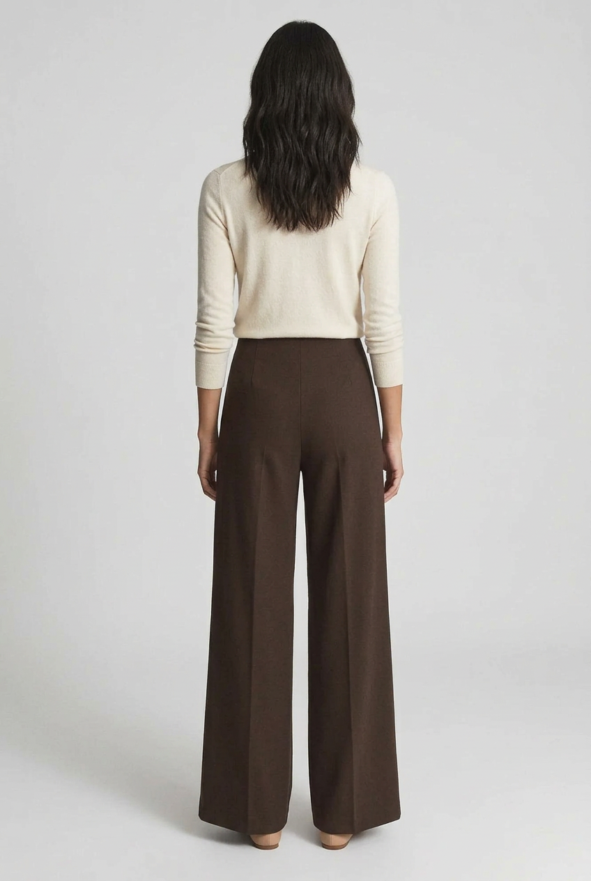 Pantalone Punto Milano marrone