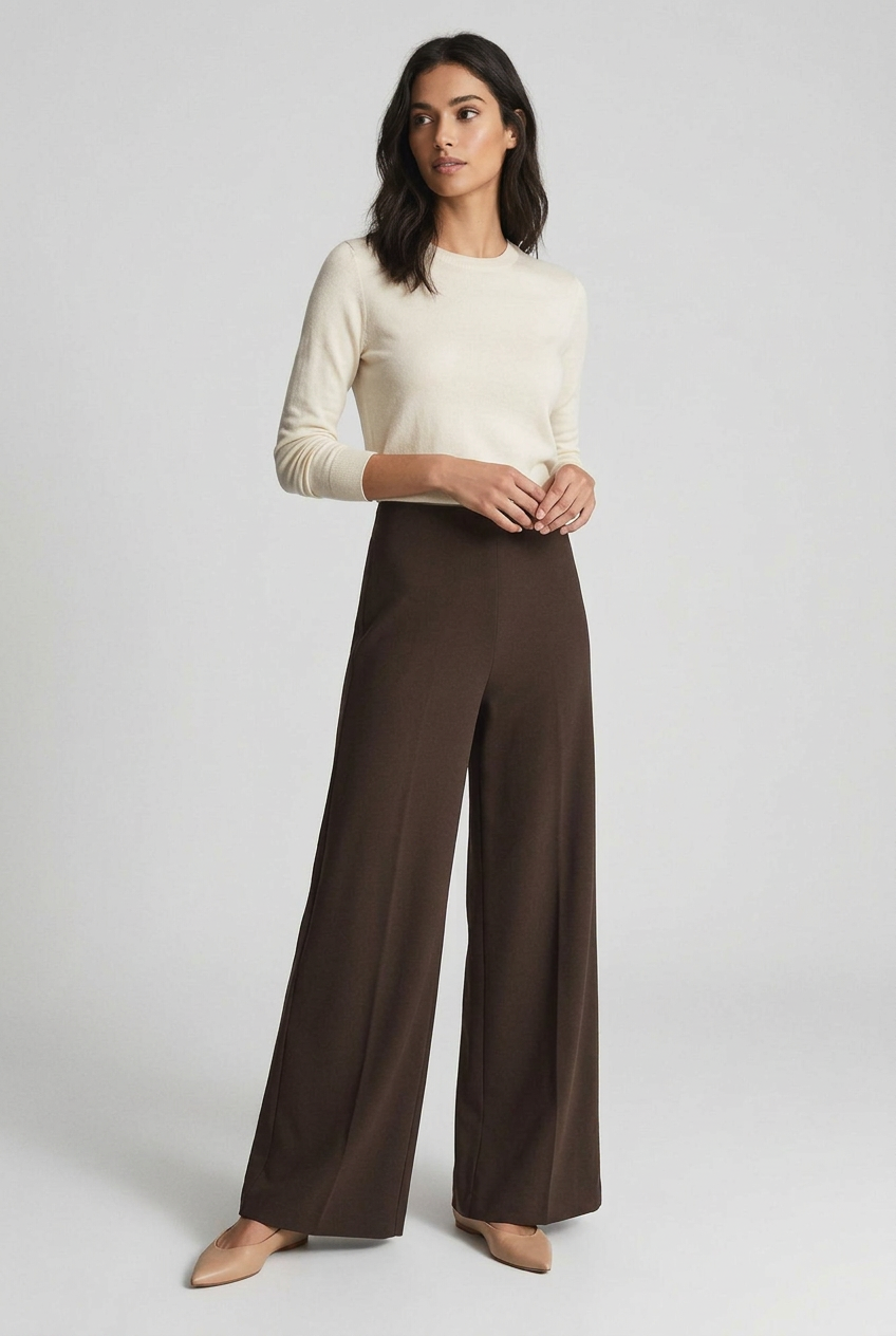 Pantalone Punto Milano marrone