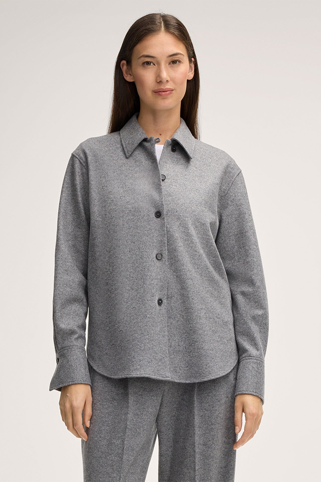 Camicia grigia Windsor