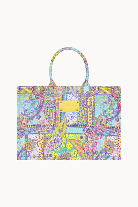 Borsa spiaggia Saint Tropez Cachemire Pastel 4GIVENESS
