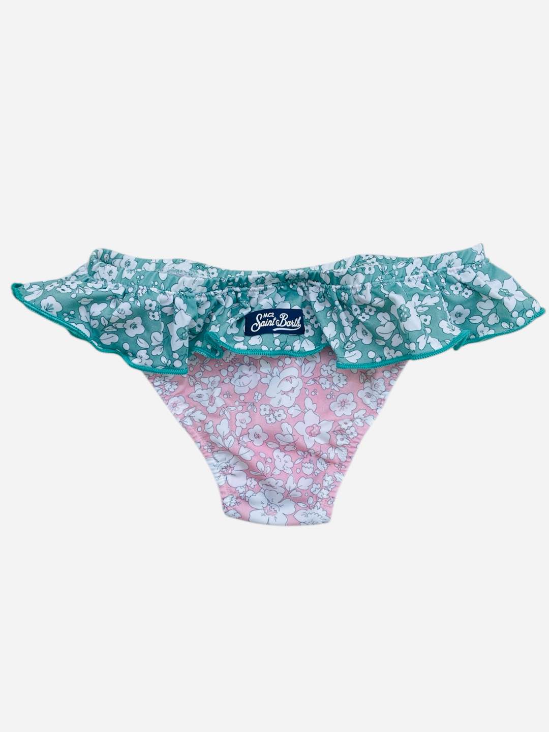 Slip con volant floreale ST. Barth