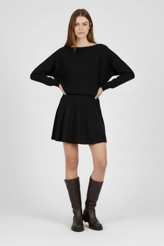 Maglia barchetta marrone St.Barth