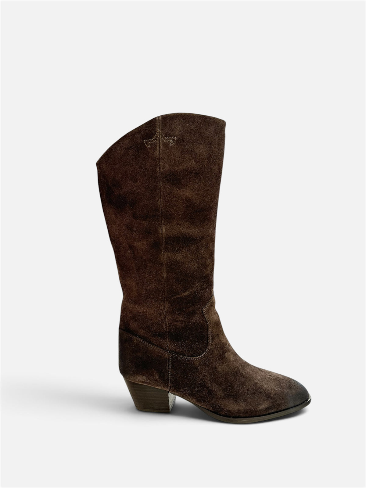 Stivale texano Freedom testa di moro Ash