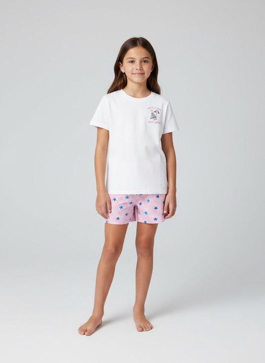 T-shirt sotto il sole di St. Barth