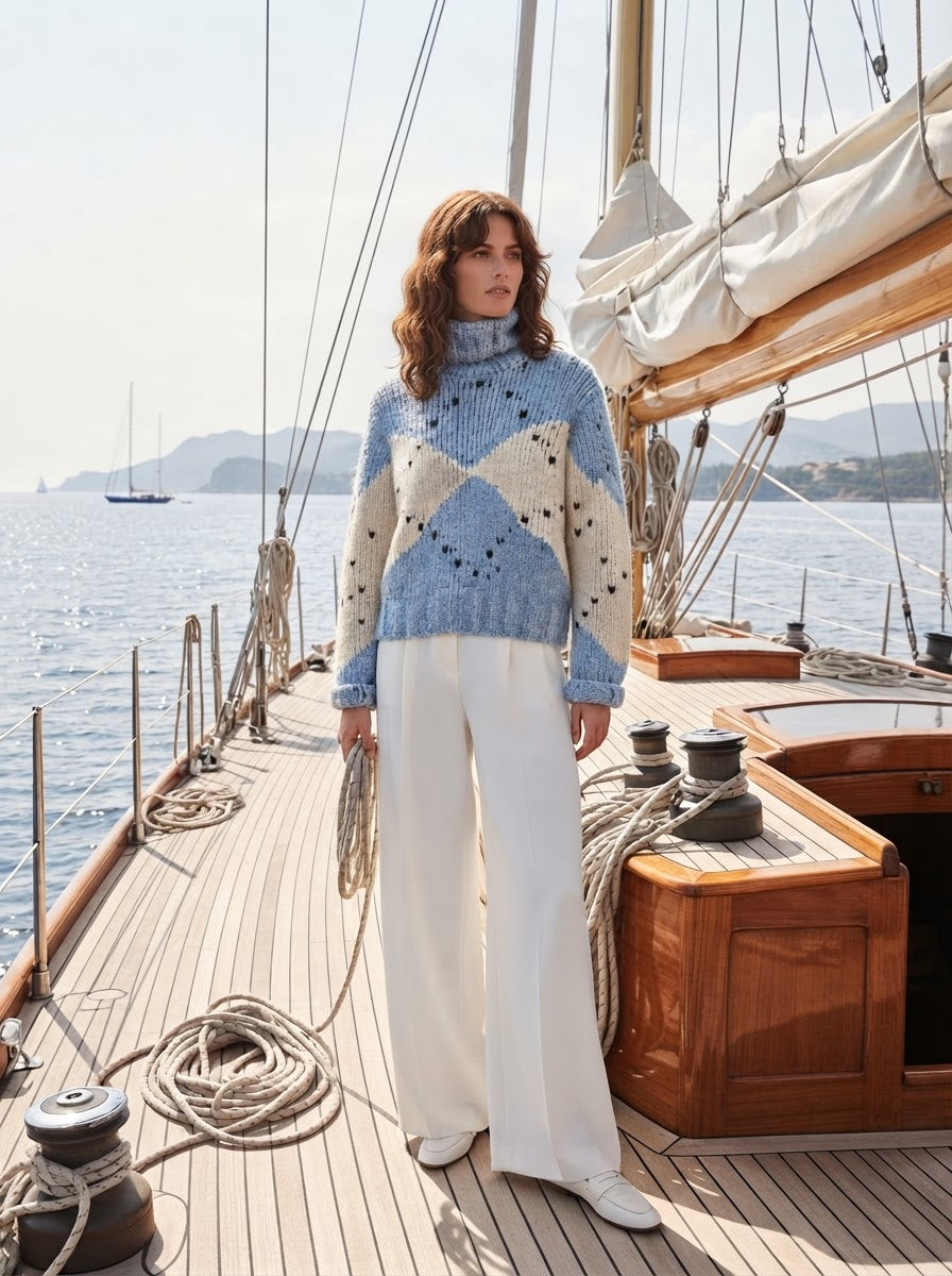Pull rombi raw diamond Ballantyne