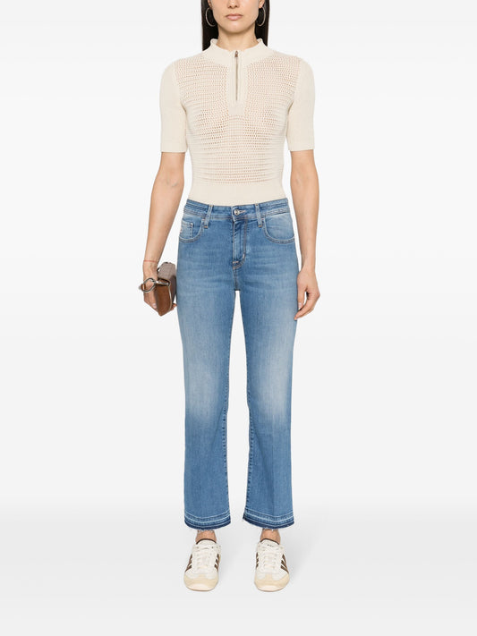 JEANS VICTORIA CROPPED FLARE