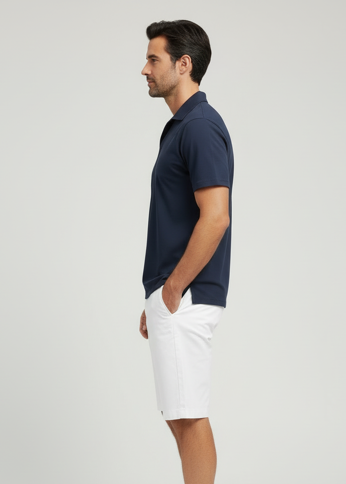 Polo Key jersey blu