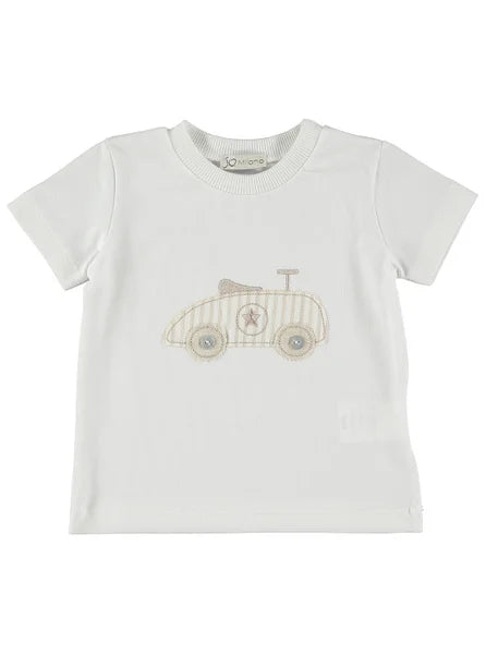 T-shirt J.O Milano car manica corta