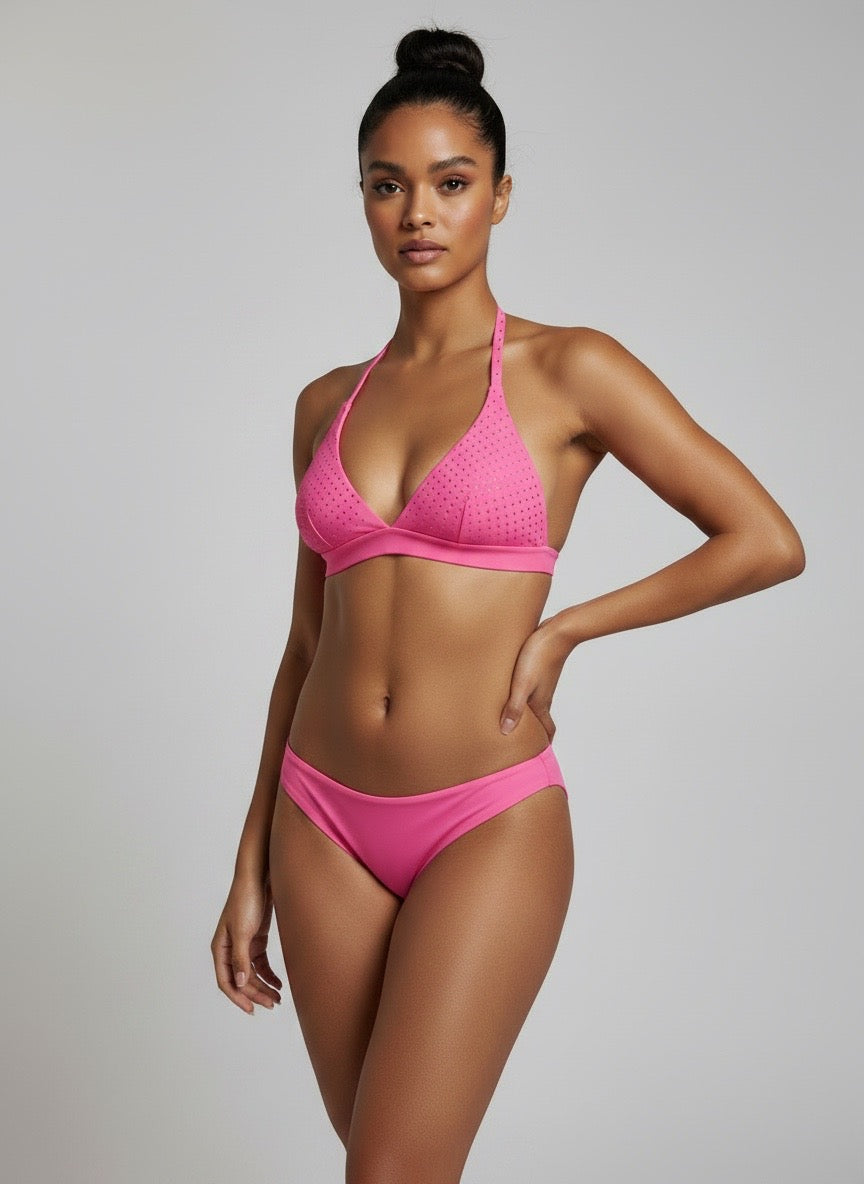 Bikini triangolo strass azalea Fisico