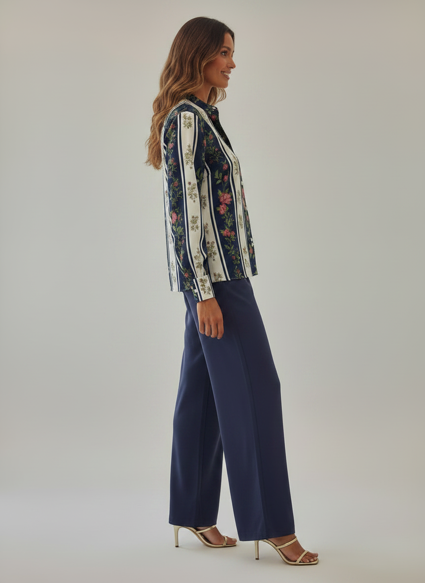 Camicia cruise blu Raffaela d'Angelo