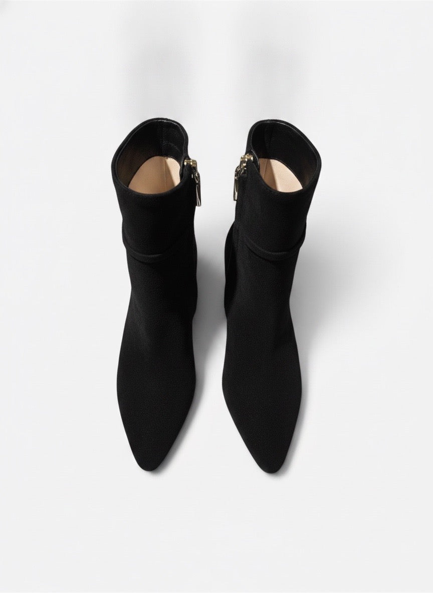 Stivaletto C-look in camoscio nero Coccinelle