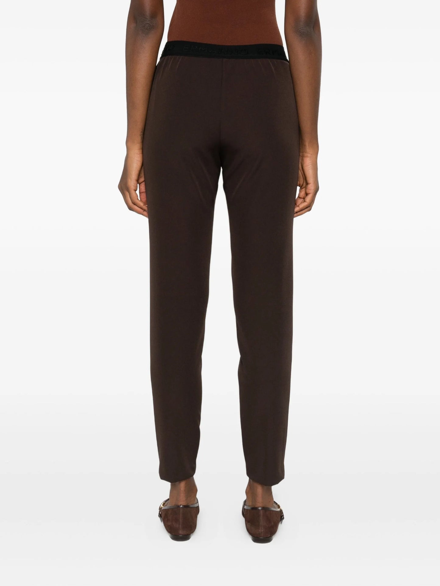 Pantalone marrone Ermanno Firenze