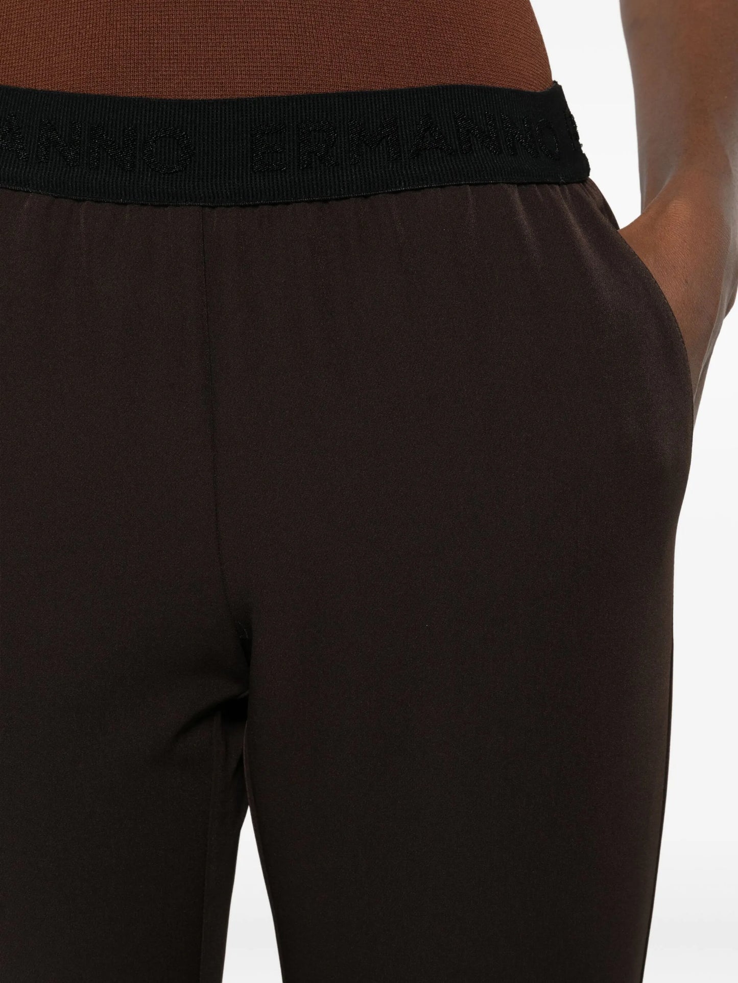 Pantalone marrone Ermanno Firenze