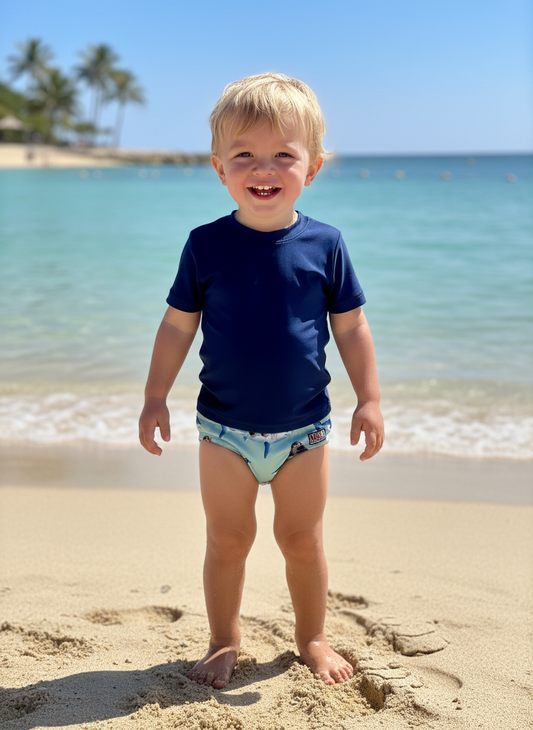 Costume Slip squali Saint Barth