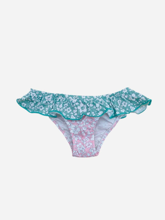 Slip con volant floreale ST. Barth