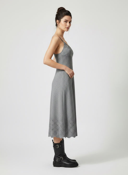 Abito sottoveste pizzo di lana Ermanno Scervino