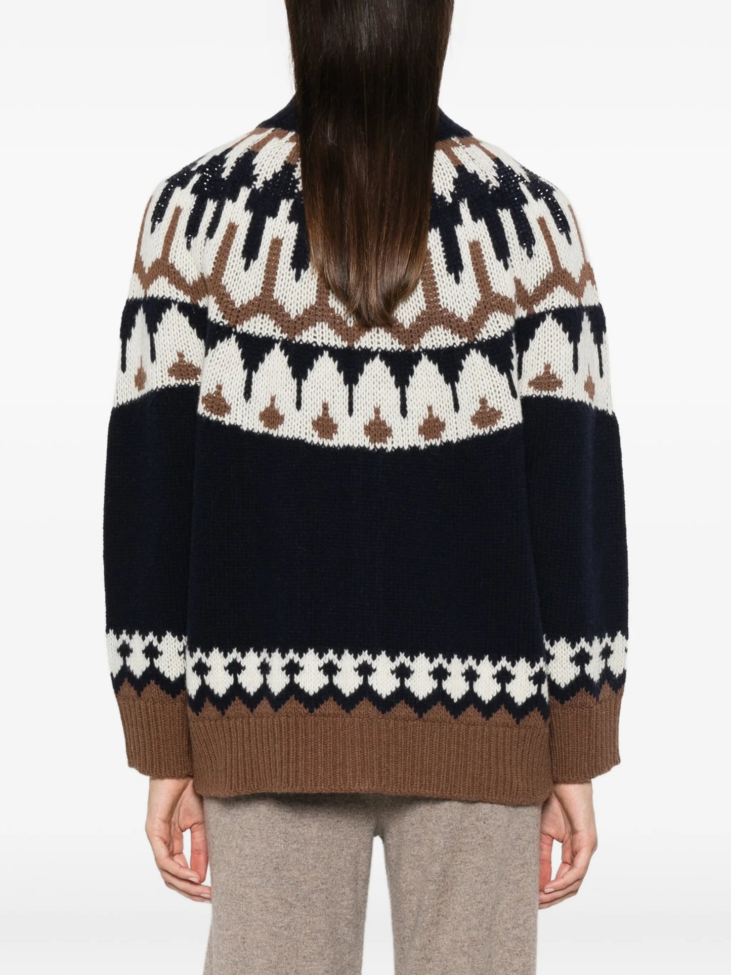 Cardigan navy con strass Ermanno Firenze